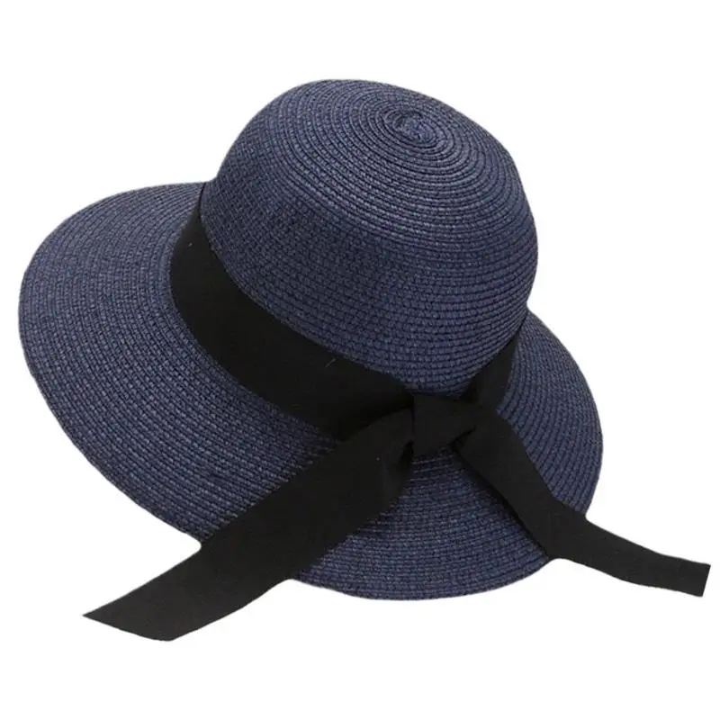 

A52E Stylish Straw Sun Hat for Women Offering Great Sun Protections Fisherman Hat for Beach Vacation and Outdoor Activity
