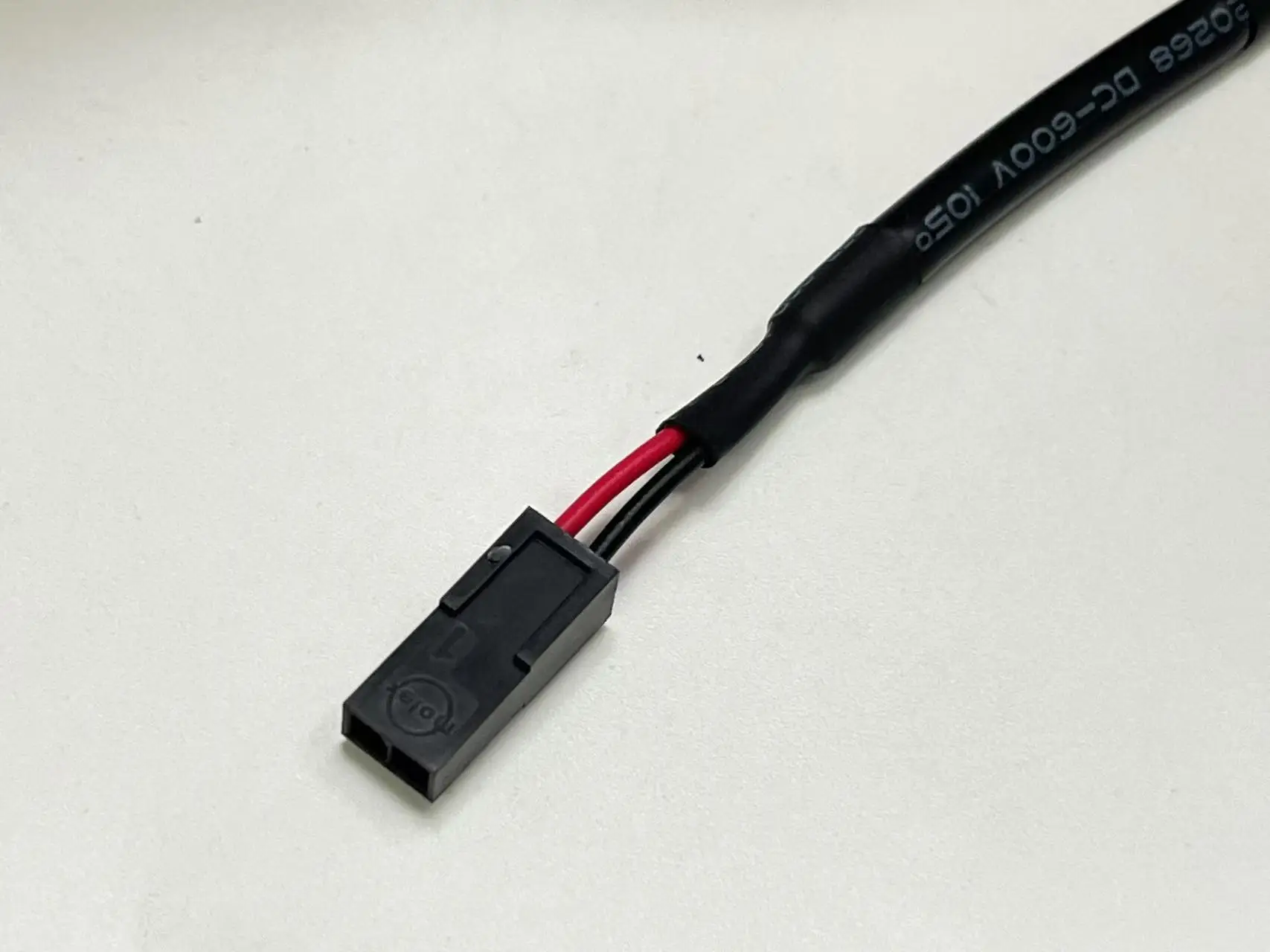 436400201 Wire harness, MOLEX MICRO FIT 3.0mm Pitch OTS Cable, 43640-0201, 2P With UL1061, 20AWG Wires, Off the Shelf