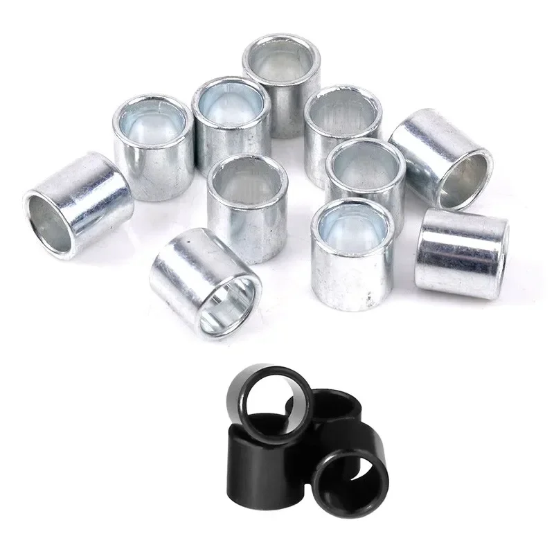 10 mm Legierungslager-Abstandshalter, 48er-Set für Roller oder Skateboard-Räder, kompatibel mit 8 mm Achsen zwischen Lagern