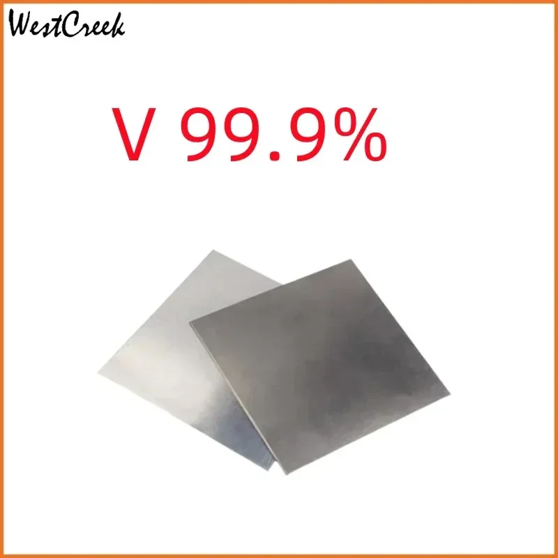 

WESTCREEK High Purity Metal Vanadium foil 、Plate、Plate 、Disc V99.9% can be Customized Processing Size