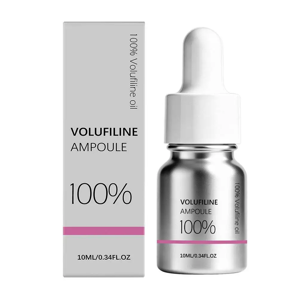 100% Volufiline Ampoule Serum 10ml Plumping Firming Moisturizing Serum Deeply Hydrates Improves Fine Lines Refreshes Non-sticky
