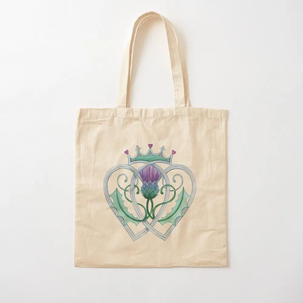 

Luckenbooth Tote Bag tote bag canvas Women's bags supermarket folding bag Canvas Tote