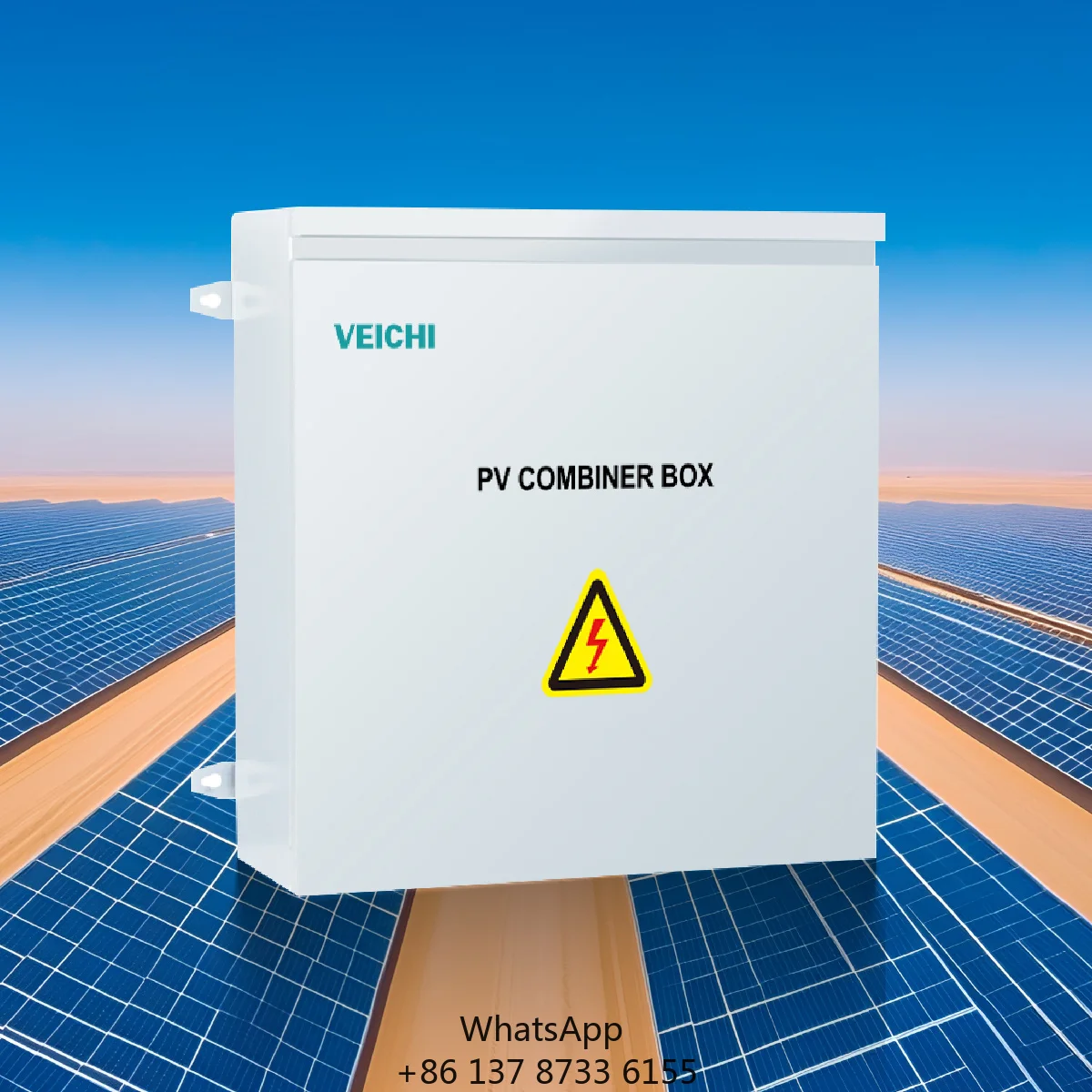 

VEICHI Smart Monitoring 30 In 1 Out Electric Power Transmission 1000V Photovoltaic DC Combiner Box For Commercial Solar Projects