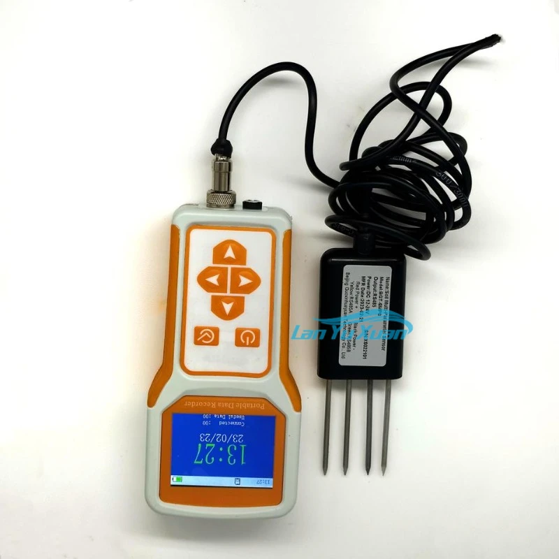 Digital Smart Integrated Transmitter Temperature Humidity EC npk ph 7 in 1 Soil Tester for agriculture