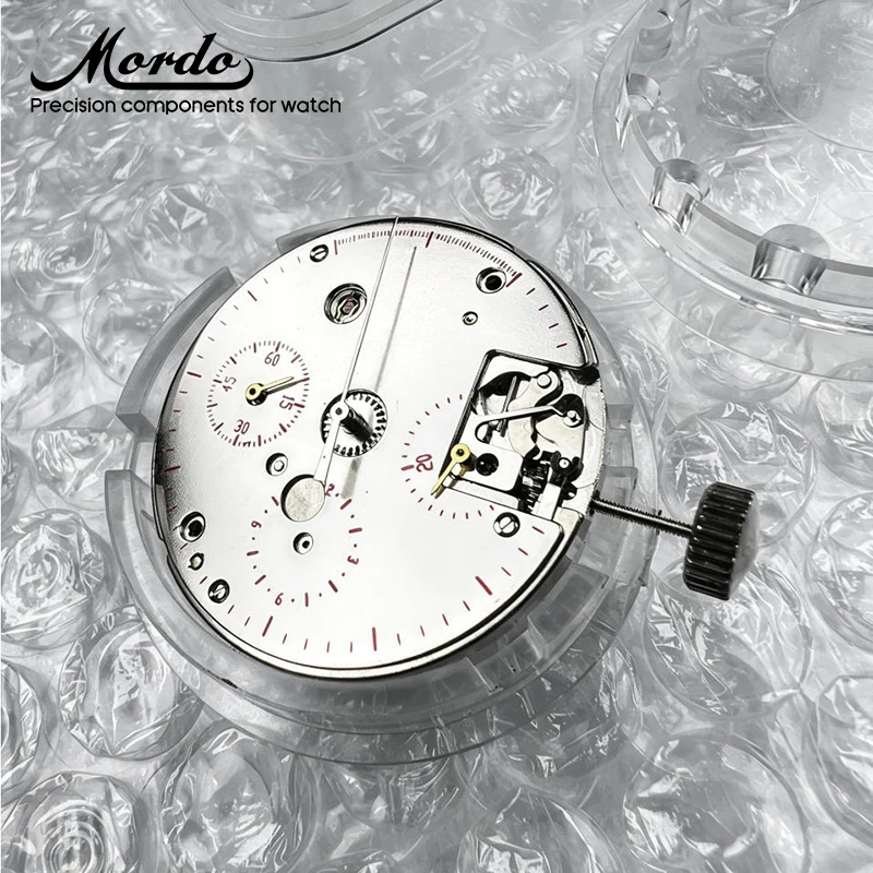 Seagull Manual Winding 2 Register Mechanical Chronograph ST1902 - ST1901 Movement 31.3mm Clock Movement