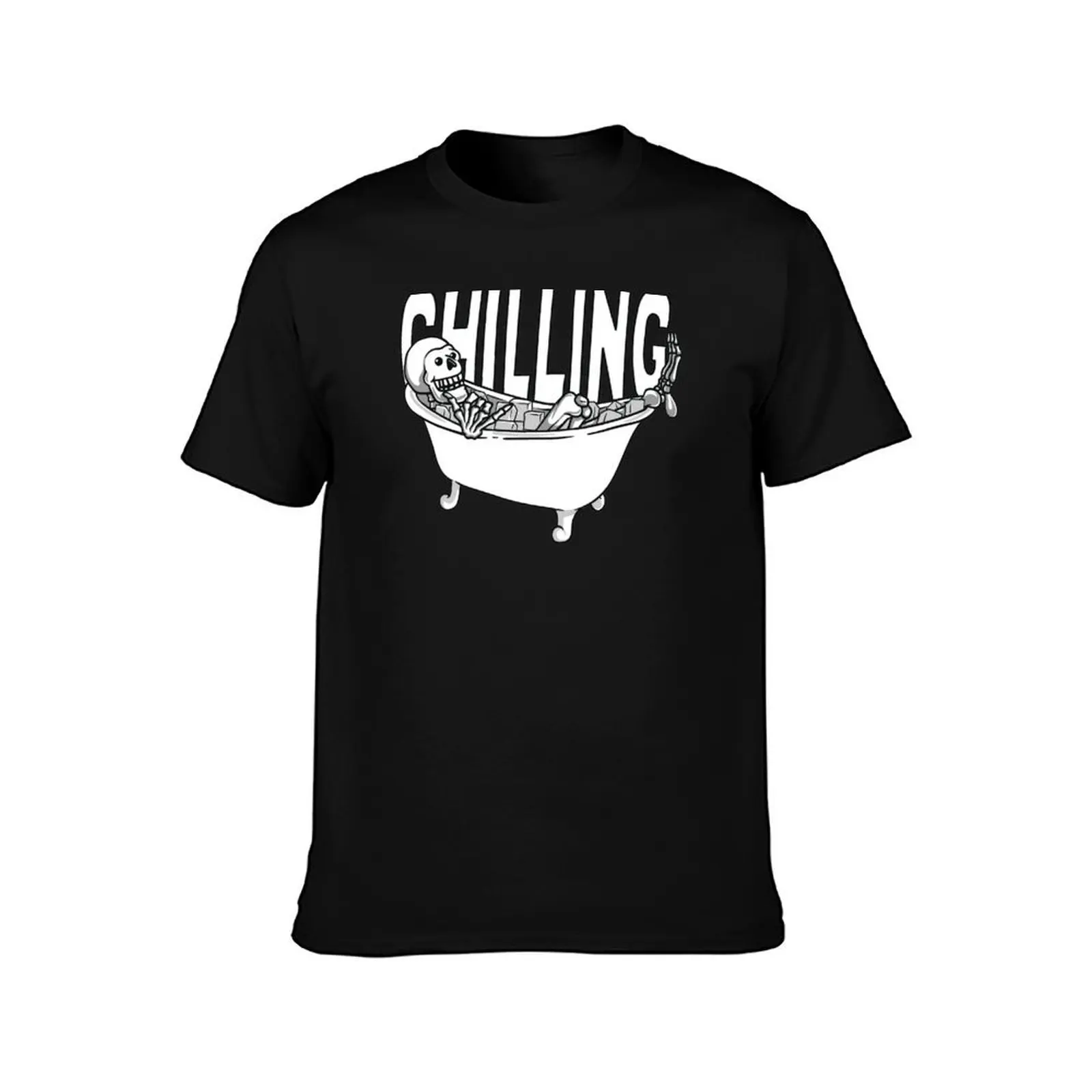 Chilling in ice bath T-Shirt Comfortable Work Wear Tee T-Shirt