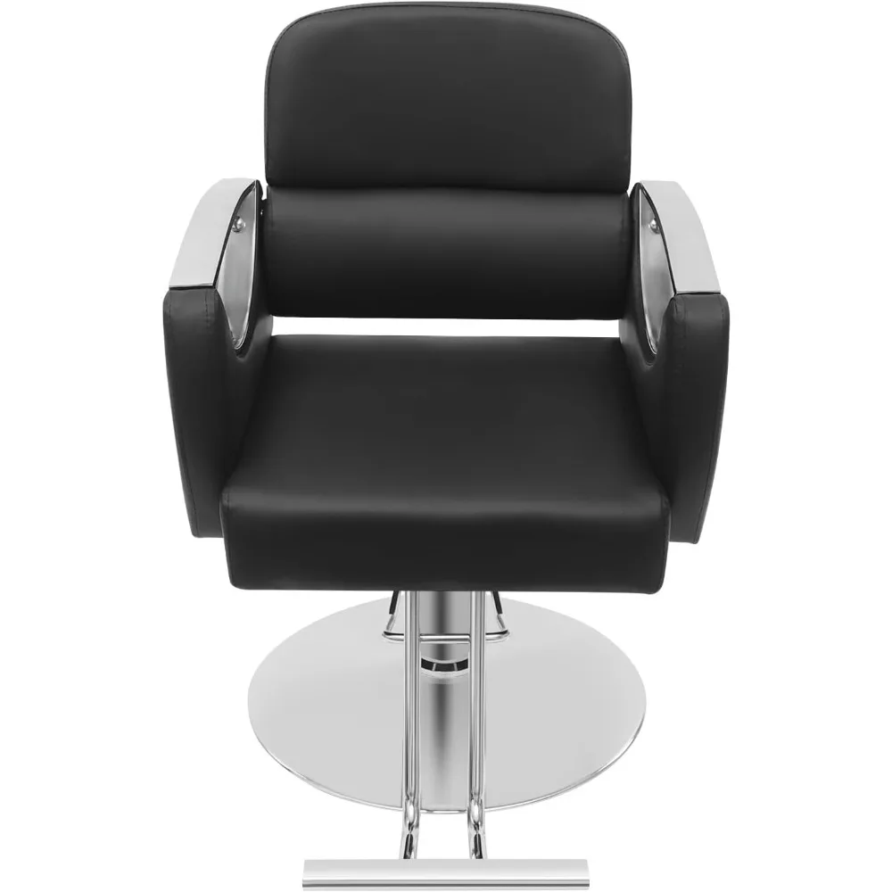 كرسي حلاق هيدروليكي دوار 360 درجة لصالونات الشعر والتجميل، مثالي للتصفيف وجلسلات الوشم #4