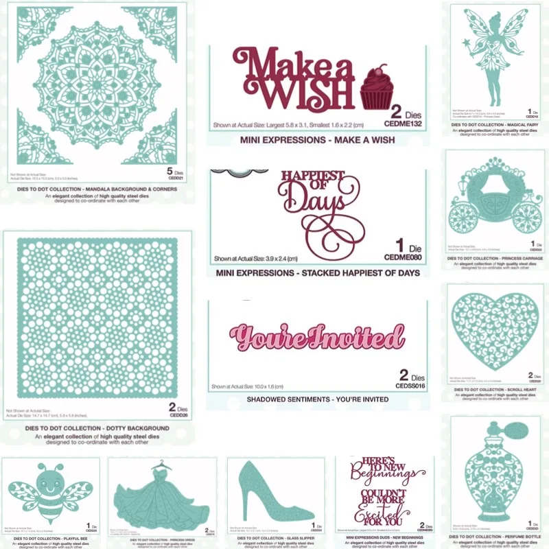 Mandala Background Princess Carriage Cutting Dies Scrapbook Diary Decoration Stencil Embossing Template DIY Greeting Card 2026