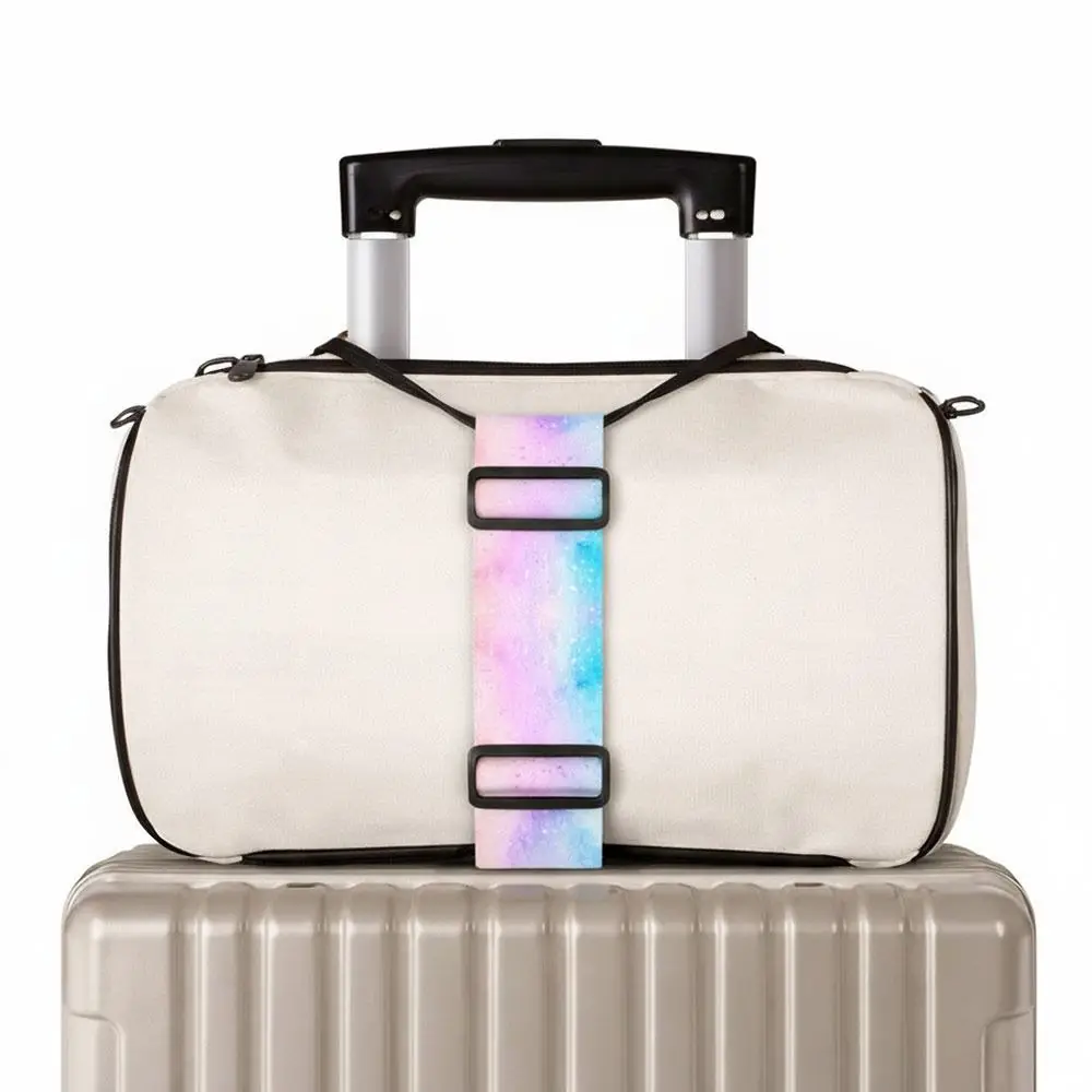 Colorful Luggage Elastic Strap Reusable Adjustable Travel Suitcase Fixed Strap Luggage Connector Straps Luggag Accessories