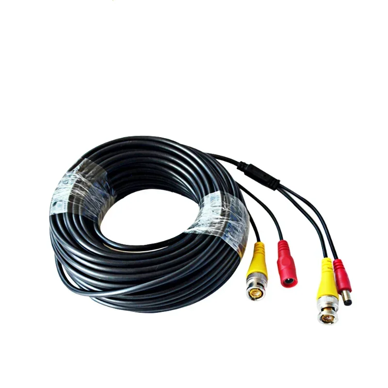 5M BNC Video Power Cable For Analog AHD CCTV Surveillance Camera Security System