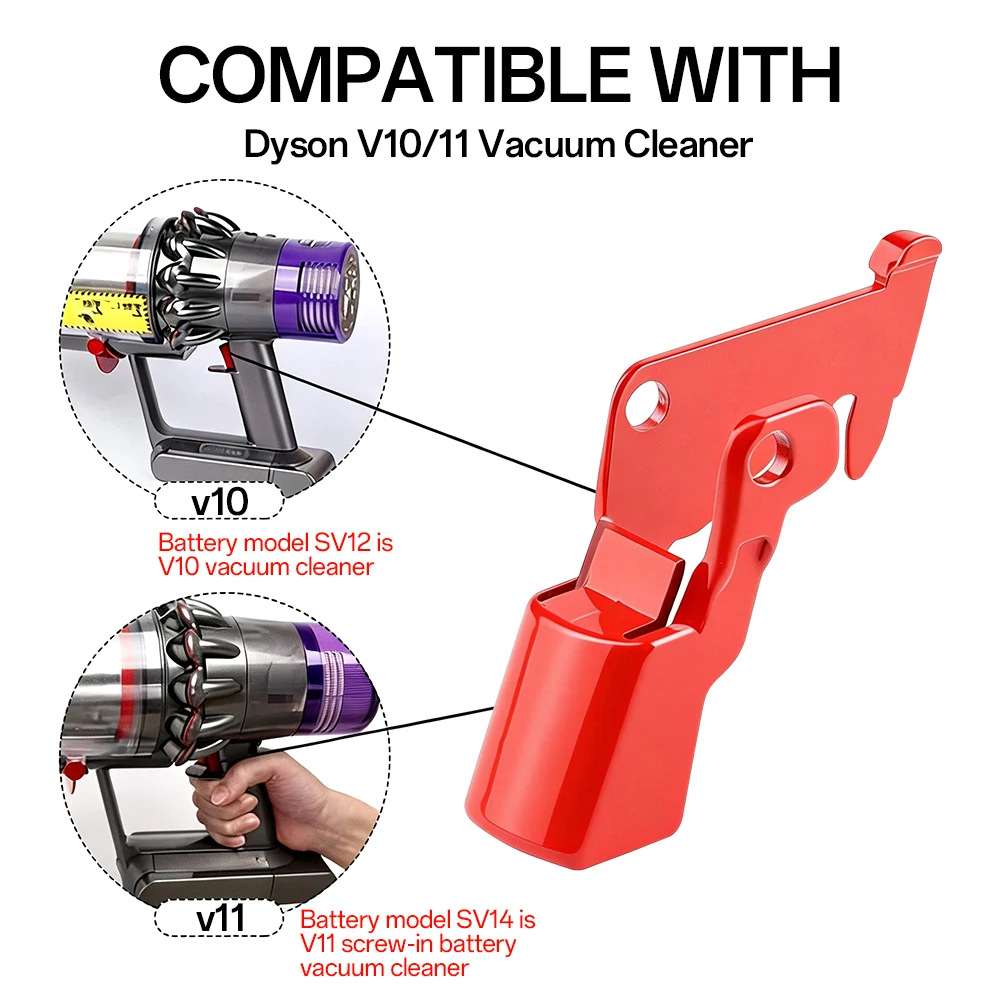 Metal Trigger Switch Button Replacement Compatible with Dyson V10 V11 SV12 SV14 Vacuum Cleaner Power Switch Button Replacement