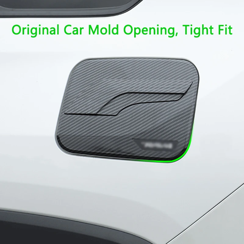 For Toyota RAV4 2020 2021 2022 ABS Carbon Fiber Car Fuel Tank Cover Oil Cap Decorative Trim Sticker Styling Exterior Accessories