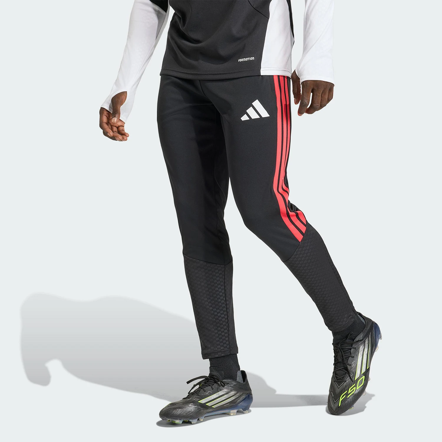 Adidas Originals TIRO 26 Men's Soccer Slim Fit Sports Patch Trousers KA5122