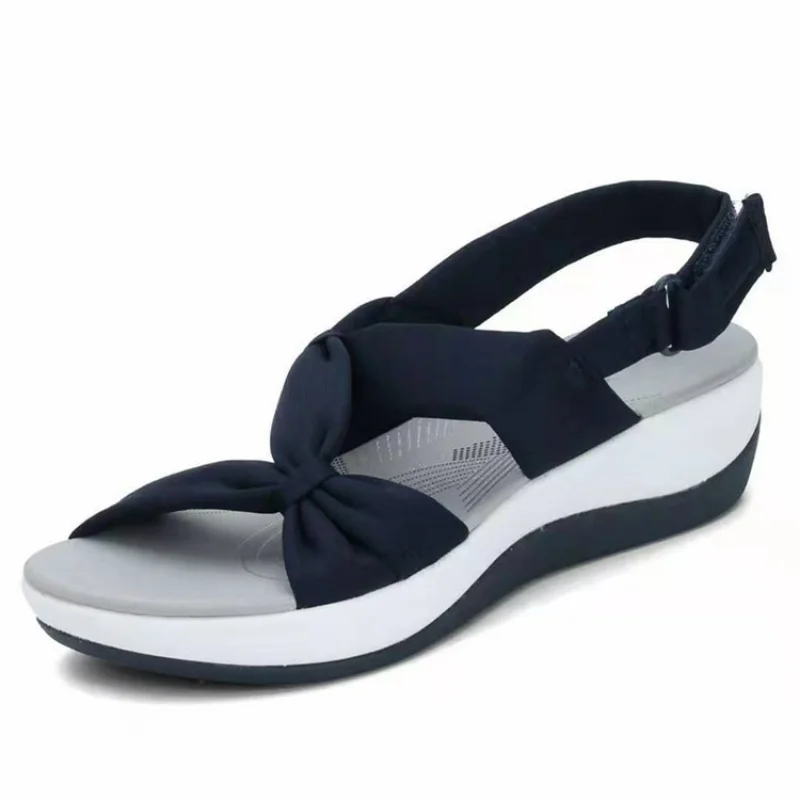 Plus Size Fashion Wedge Sandals Women Summer 2023 Casual Platform Walking Sandalias Mujer Comfortable Non Slip Beach Shoes Woman