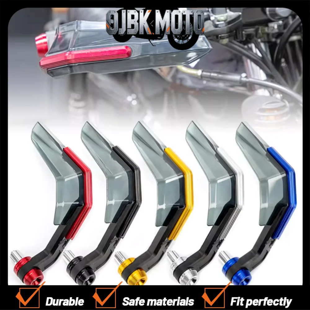 

For Honda PCX 125 150 160 ADV150, a modified aluminum alloy bull horn-shaped windshield and handguards are provided.