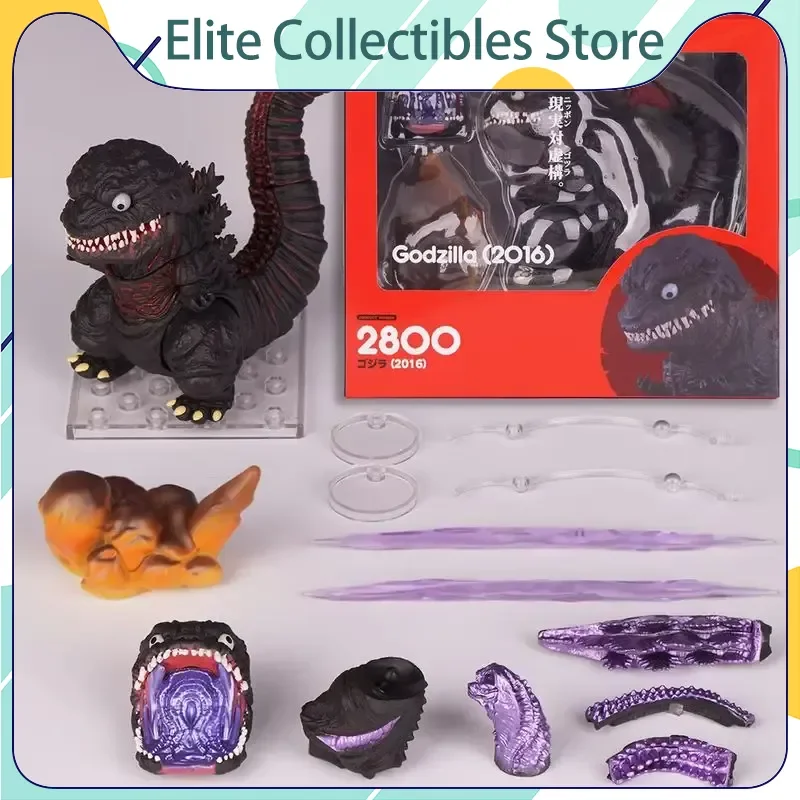 New Godzilla Nendoroid 2016 Movie Q Version Movable Figure Peripherals Table Decoration For Adult Collectors Gift In Stock