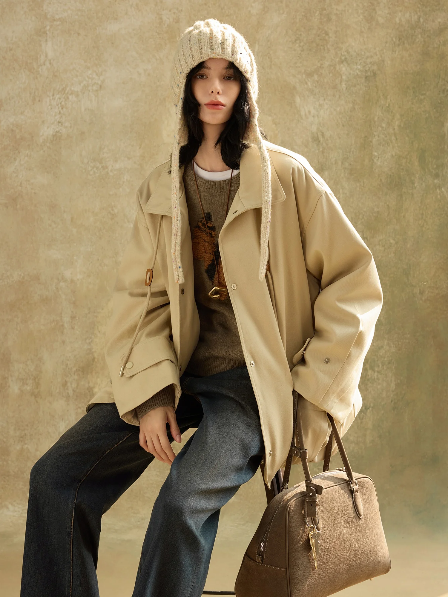 

Пуховик NAGUAGU Laura Mountain для женщин, рабочая одежда, с капюшоном, воротником-стойкой, на утином пуху, осенне-зимний, новый стиль, простой, для повседневной носки...