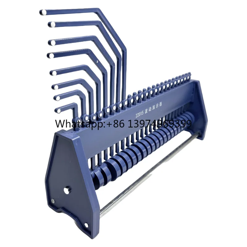 Longitudinal and Transverse Wave Demonstrator Wave Apparatus Demo School Physics Experiment Equipment