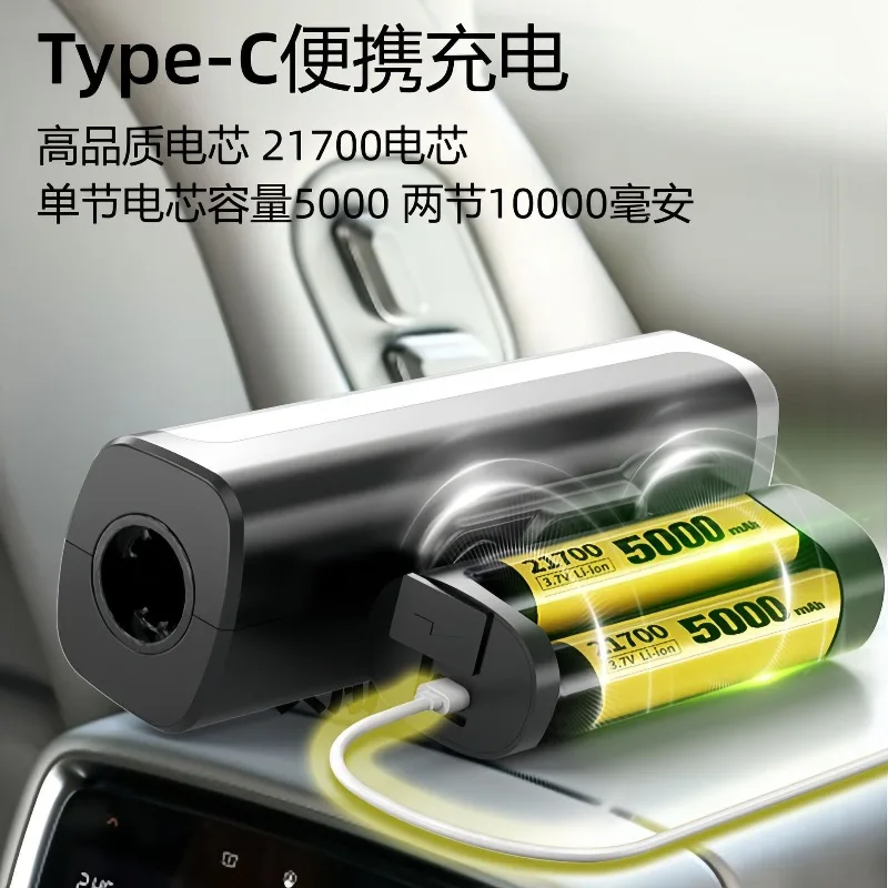 Wireless High Pressure Car Wash Gun Home Folding High Power Automatic Lithium Battery Car Washer Wholesale