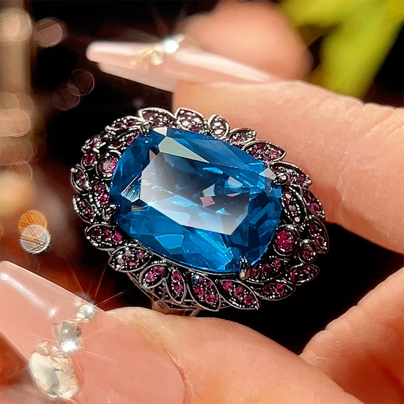 Retro Jewelry New Arrival Copper Base Luxury Statement Pendant Necklace Women's Mother's Day Gift
