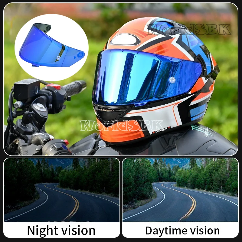 nfr Helmet Visor Shield Lens TT NFR NXR NX Full Face Helmet Motorcycle Accessories Capacete FOR KYT Visor Cascos Para