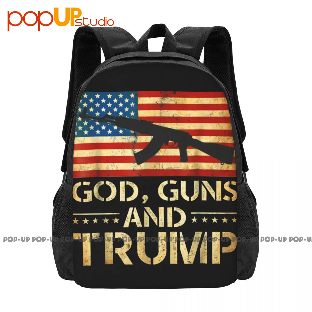 God Guns Trump Backpack Large Capacity Cute Portable Eco Friendly Multi-function