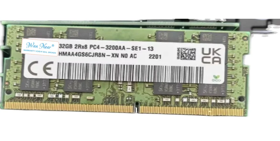 

For 32GB HMAA4GS6CJR8N-XN 32G DDR4 PC4-3200AA-SE1 Notebook MTA16ATF4G64HZ-3G2E2