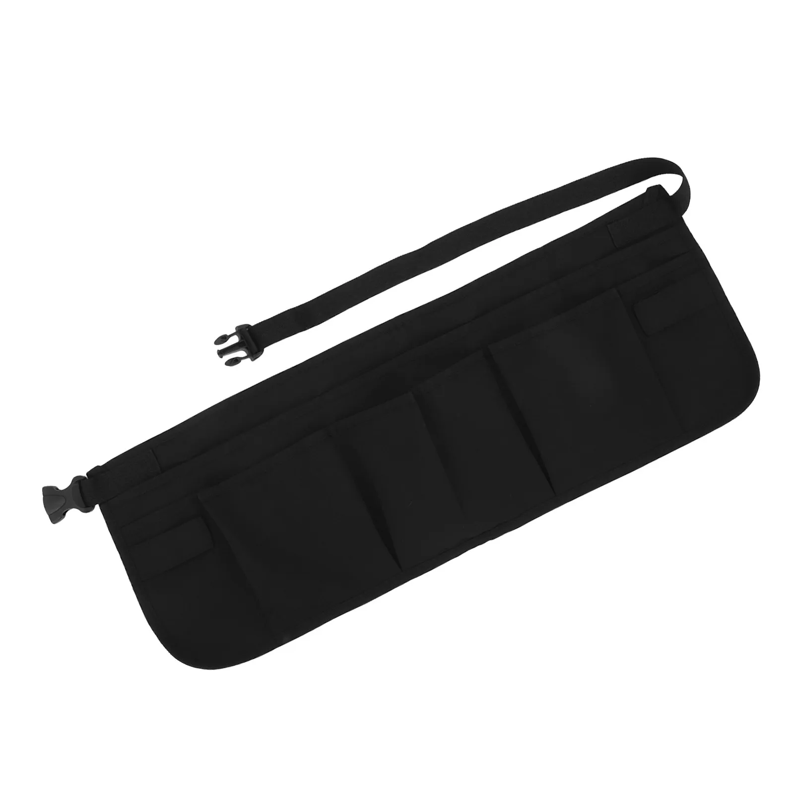 Heavy Duty Waterproof Tool Waist Apron with Adjustable Buckle Closure 12 Pockets for Woodworking Gardening Crafting General