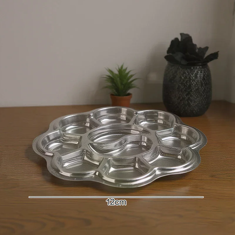 Tavolozza di pittura a olio a guazzo usa e getta da 20 pezzi Tavolozza di pittura a forma di fiore di prugna Tavolozza di pittura ad acquerello lavabile