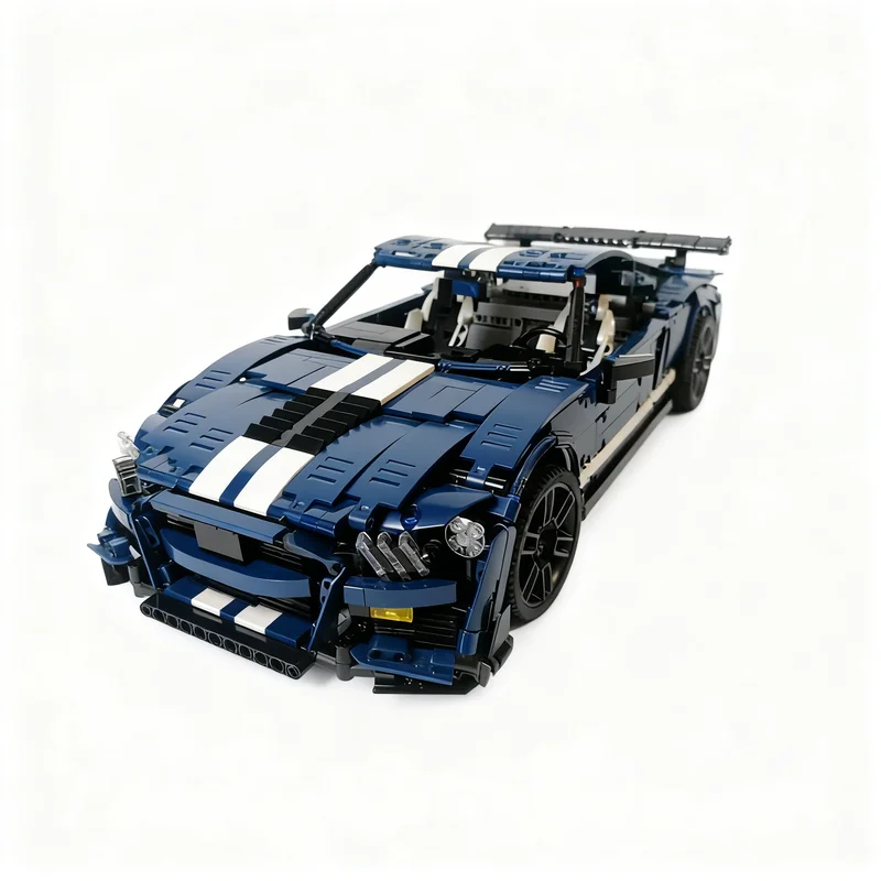 2170pcs MOC Ford Mustang Shelby GT500 Model Building Blocks Toy Construction Christmas Gift Creative Idea Education Brick Kids