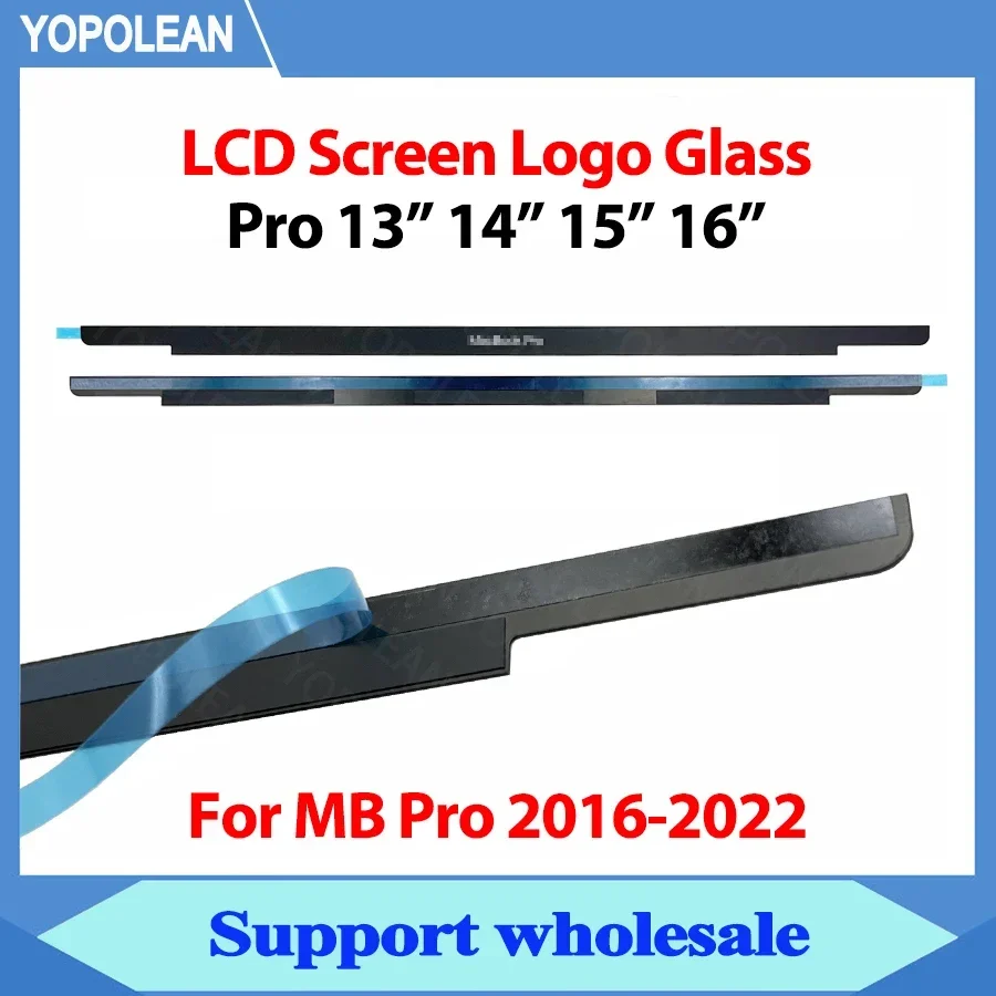LCD Screen Glass Trim Logo Bezel Front Cover for MacBook Pro A1706 A1708 A1707 A1990 A2159 A2251 A2289 A2141 A2338 A2442 A2485