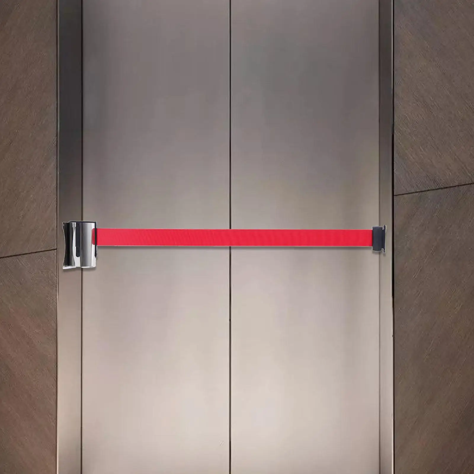 Retractable Barrier Belt Multifunctional Crowd Control Barrier for Elevator