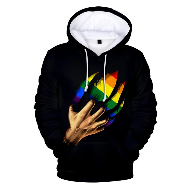 Hot Sale LGBT Society Printed Lovely Lesbians 3D Hoodies Men/women Unisex Clothes Casual Harajuku Streetwear Hooded LGBT Clothes