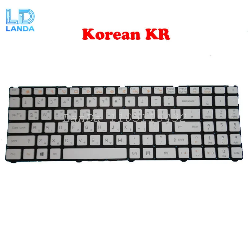 لوحة مفاتيح الكمبيوتر المحمول ل LG 15U470 15UB470 15U480 15UD480 15U470-G 15U470-K 15U470-H 15UD470 15UD470-G 15UD470-K LG15U47 #5