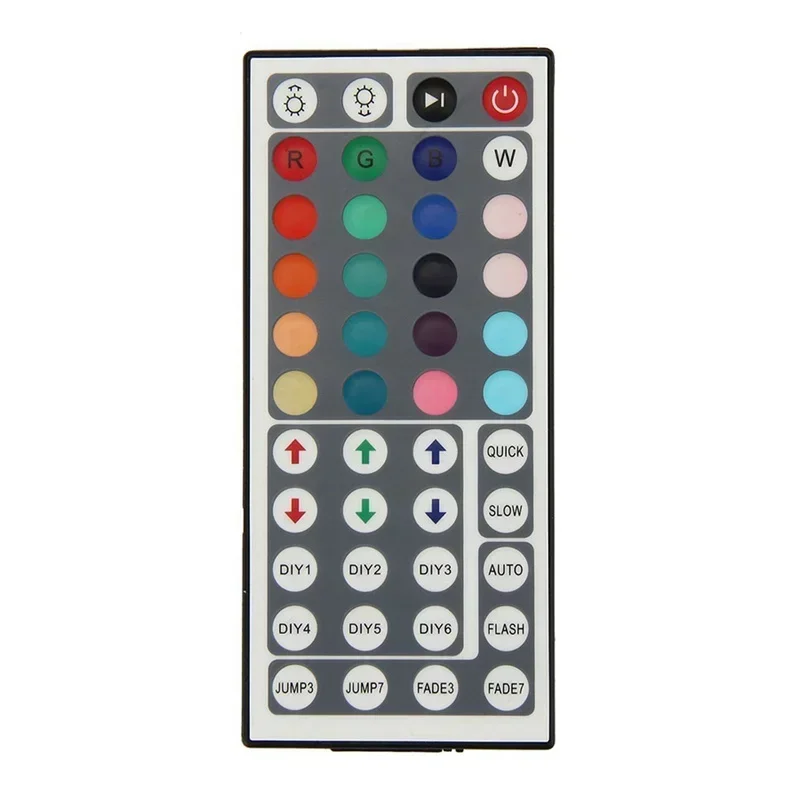 4Pin USB RGB LED Strip Controller For 2835 5050SMD LED Light Bar 44 Keys Remote Control Mini RGB Dimmer