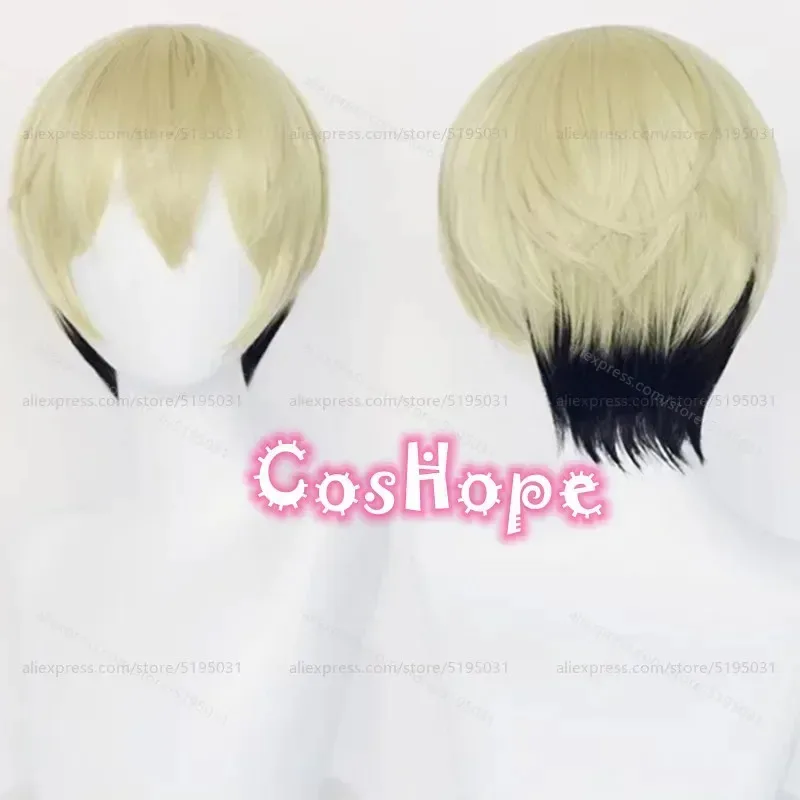 

Chifuyu Matsuno Cosplay Wig 32cm Short Black Blonde Wig Cosplay Anime Cosplay Wigs Heat Resistant Synthetic Wigs