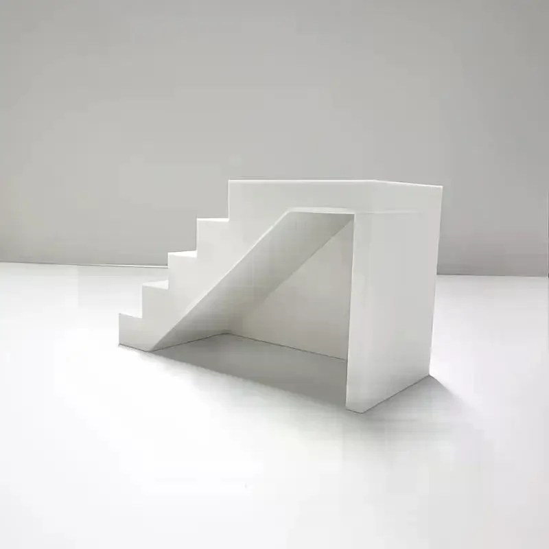 Dollhouse Miniature Staircase Empty Warehouse Ground Floor Staircase Model DIY Scene Accessories Living Room Decor