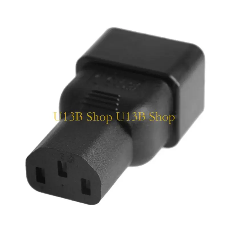 U13B C13 to C20 Adapter IEC 320 AC Plug Converter Adaptor Plug Conversion Adapter
