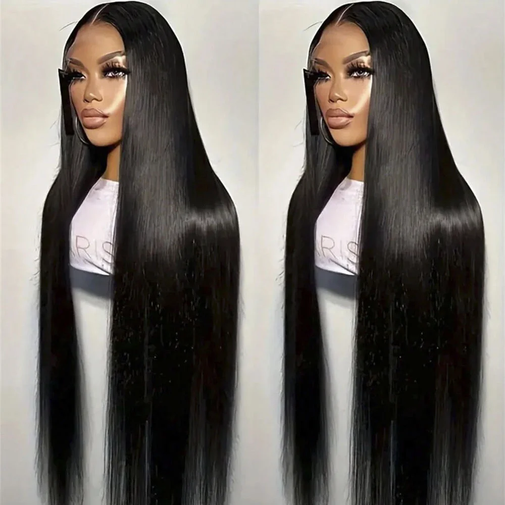 

Straight Wig Human Hair 13X4 Lace Frontal Human Hair Wigs For Women Ombre Body Wave 13x6 Lace Front Wig 180% Density