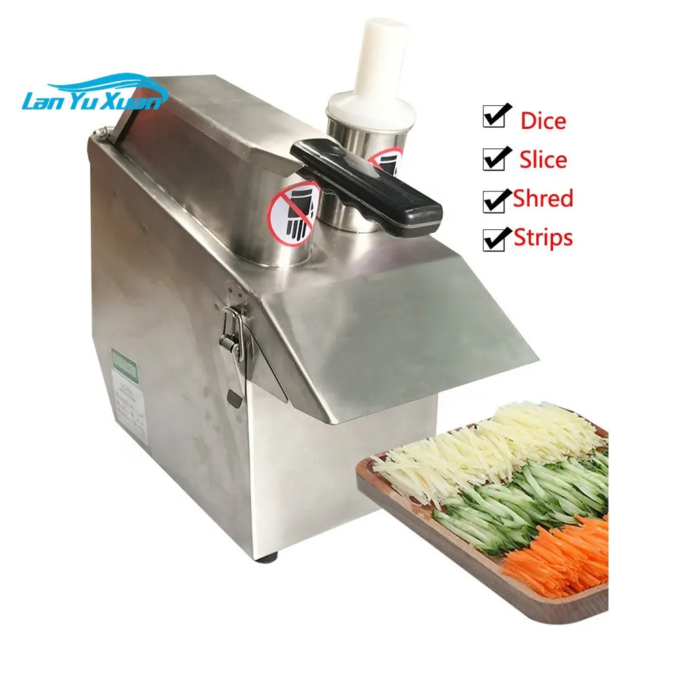 Industrial Mushroom Tomato Ginger Onion Coconut Plantain Slice Banana Potato Chips Slicing Fruit and Vegetable Cutting Machine