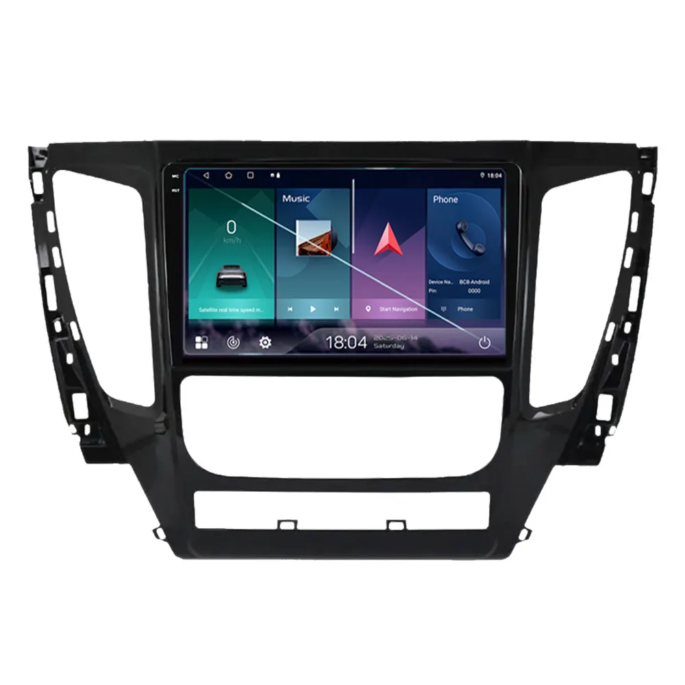 Android15 For Mitsubishi Pajero Sport 3 2016 - 2018 Carplay Auto 5G+WIFI GPS Car Radio Navigation Multimedia Video Player Stereo
