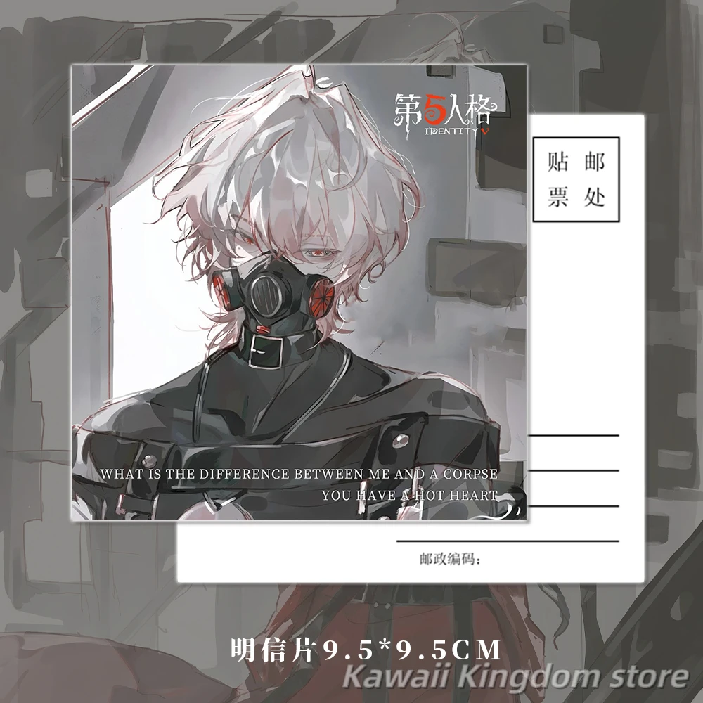 لعبة الهوية الخامس المريض إميل 6 قطعة تذكرة الليزر أنيمي الاكريليك أرقام المفاتيح الكرتون حقيبة أنيقة قلادة النساء حلقات مفاتيح السيارة شارة