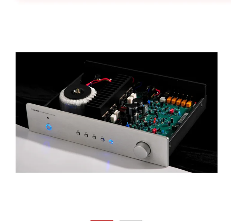 I-021  A06 Integrated Amplifier High-End Power Amplifier AMP Support Remote Control 80W (8ohms)