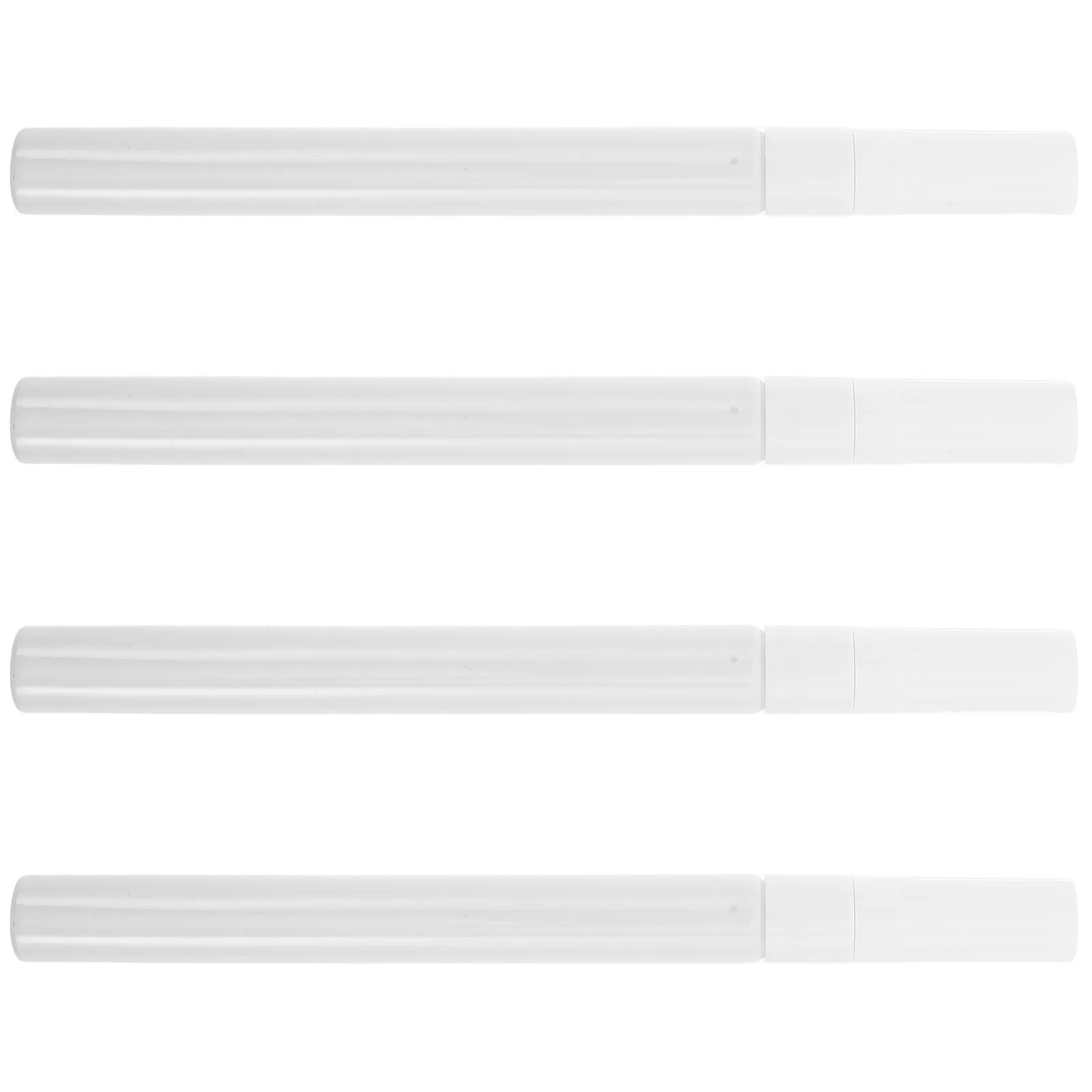 

4Pcs Oil Paint Pens Refillable Fine Tip 0.7mm Up Paint Markers for Metal Plastic Wood Car Scratch Repair DIY Art