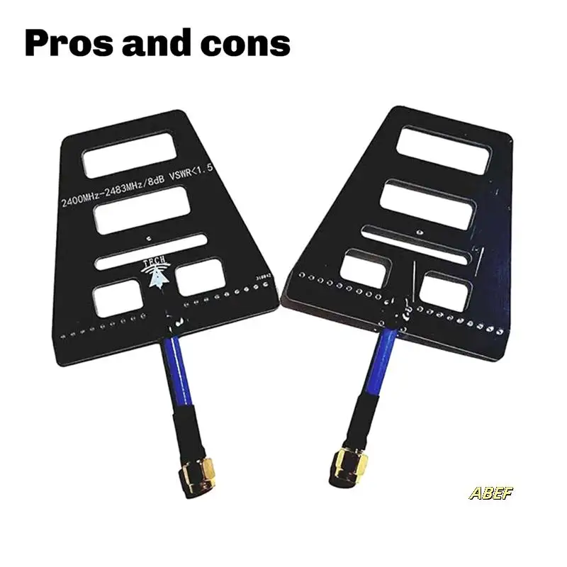 Направленная антенна Yagi 2,4G для улучшенной передачи данных для FRSKY X9D PLUS SE, кленовый лист, ELRS, WIFI антенна