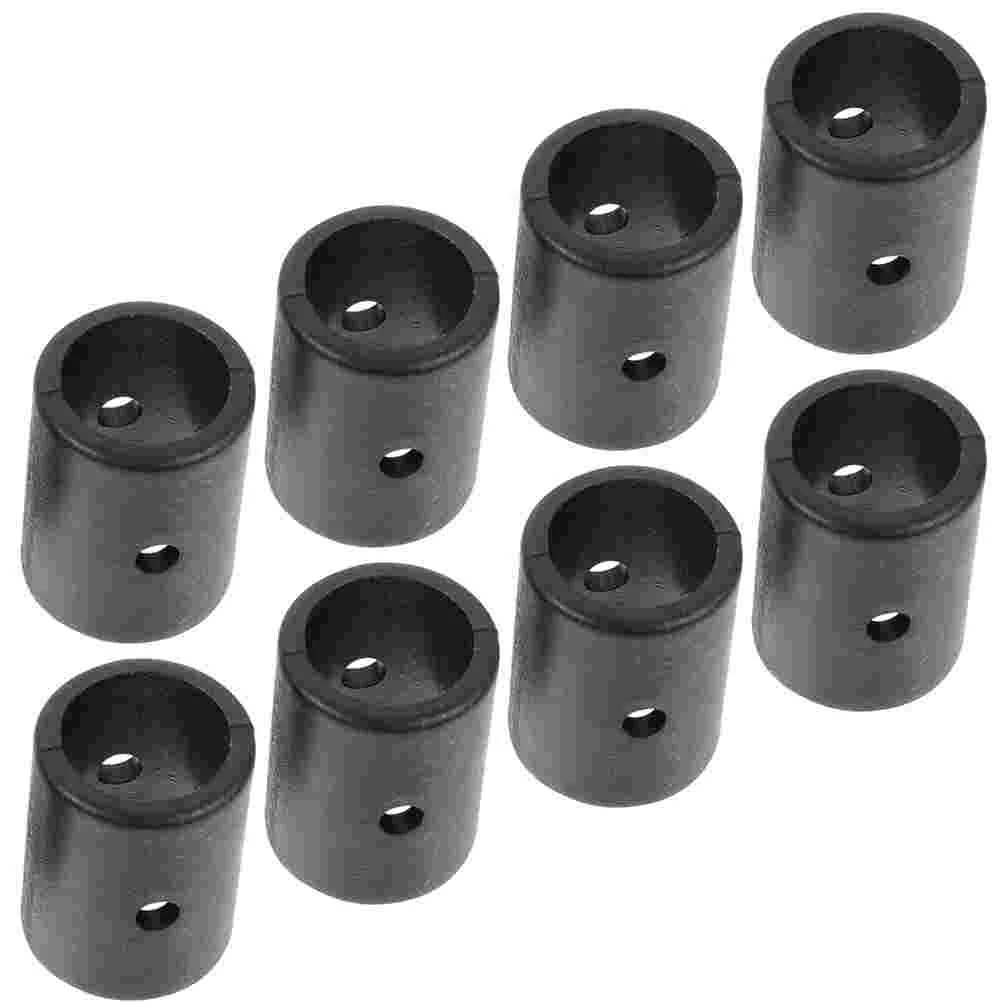 

8 Pcs Foosball Table Stopper Rings Iron Rod Parts Smooth PVC Accessories Football Game Tables Protect