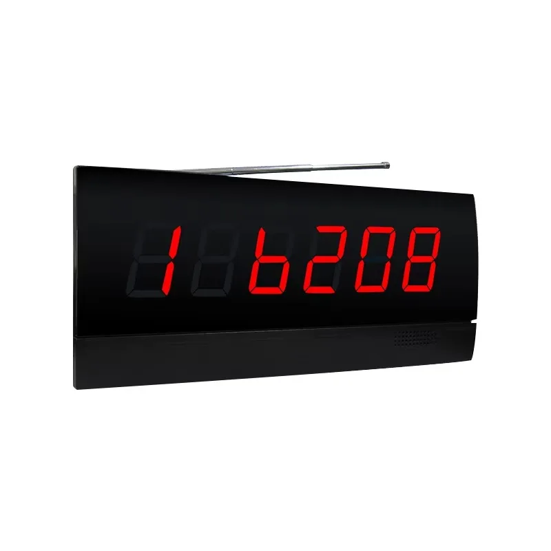 Restaurant Attendant Paging System Bar Voice Number Calling Device 100m Wireless Distance 5