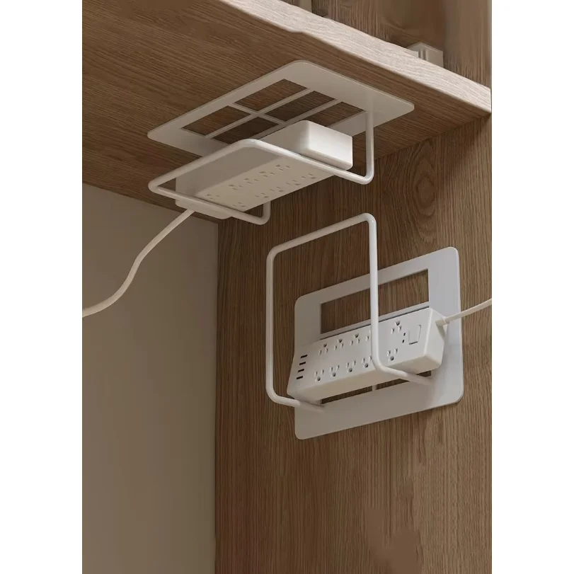 Wall Mount Router Stand Rack with Cable Management Design for Storage Box Bracket and Top Box, No Drilling Required, Wi-Fi Rack view 4