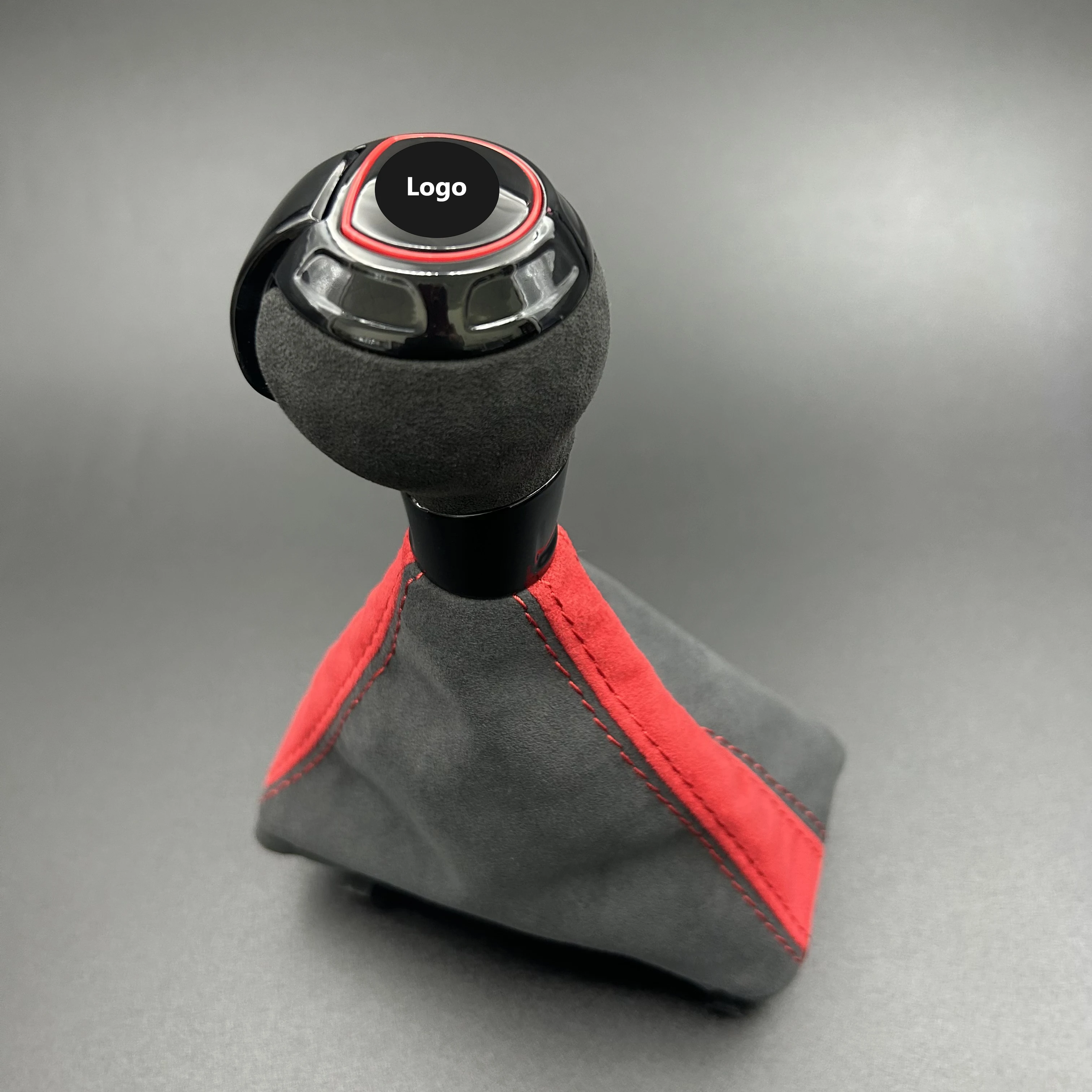 

S3 Logo Auto Automatic DSG Gear Shift Knob With Hole Leather For Audi A3 8V RS3 2014 2015 2016 2017 2018 2019 2020