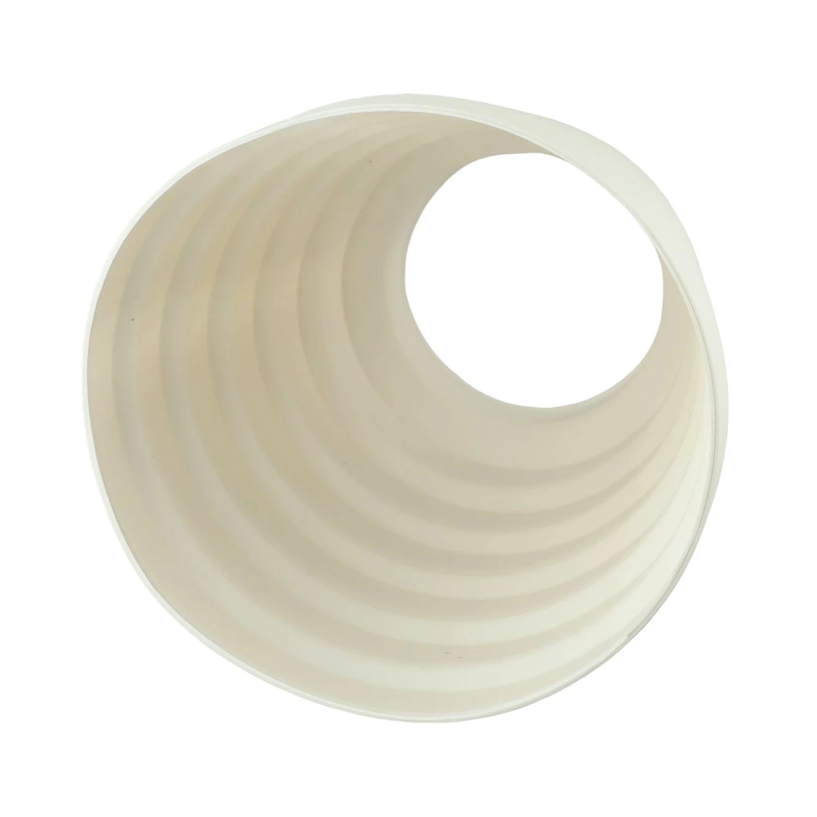 Duct Reducer Connector for Mechanical Air Systems Supporting Round Pipe Size Changes from 80mm to 150mm ABS Plastic Material